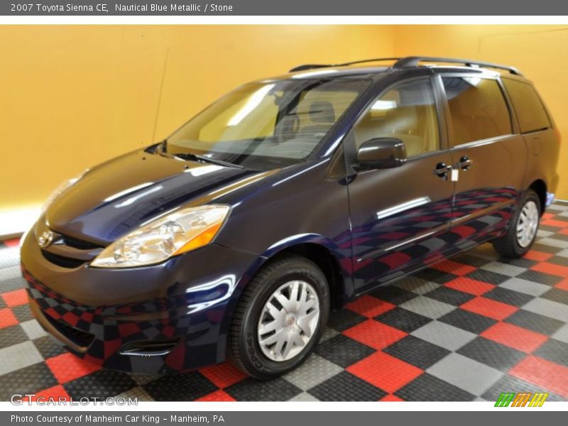 Nautical Blue Metallic / Stone 2007 Toyota Sienna CE