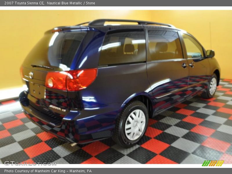 Nautical Blue Metallic / Stone 2007 Toyota Sienna CE