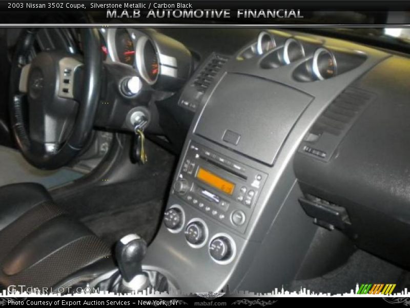 Silverstone Metallic / Carbon Black 2003 Nissan 350Z Coupe