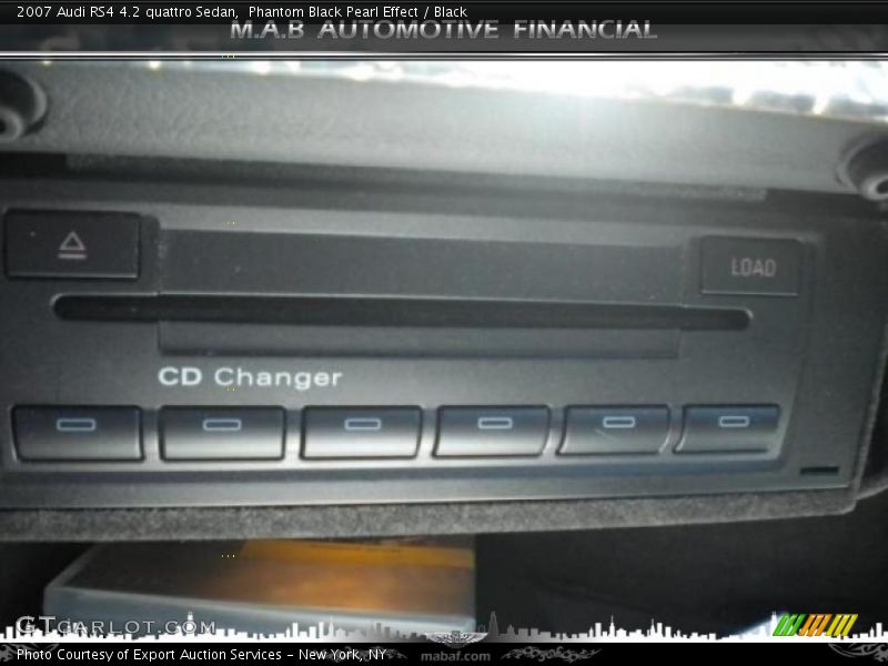 Phantom Black Pearl Effect / Black 2007 Audi RS4 4.2 quattro Sedan