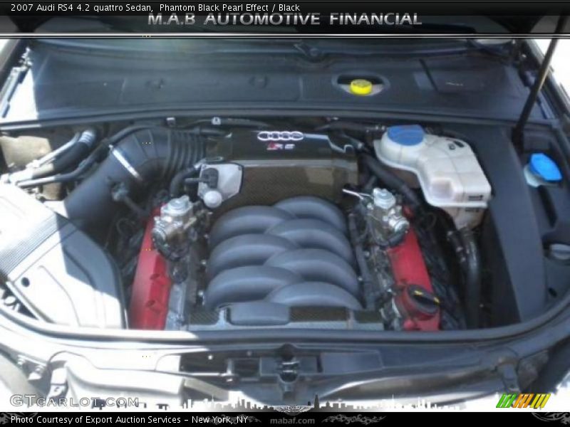 Phantom Black Pearl Effect / Black 2007 Audi RS4 4.2 quattro Sedan
