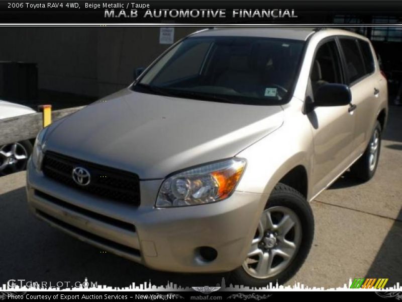 Beige Metallic / Taupe 2006 Toyota RAV4 4WD