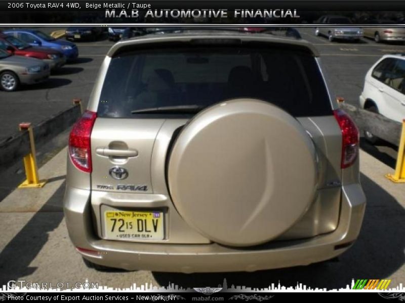 Beige Metallic / Taupe 2006 Toyota RAV4 4WD