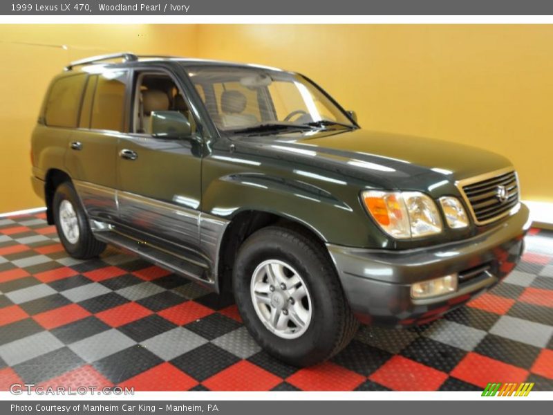 Woodland Pearl / Ivory 1999 Lexus LX 470