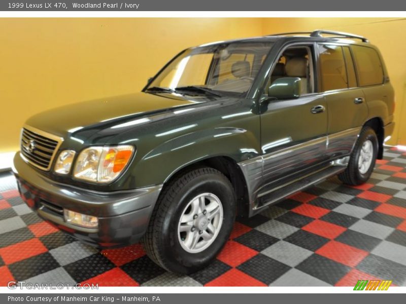 Woodland Pearl / Ivory 1999 Lexus LX 470
