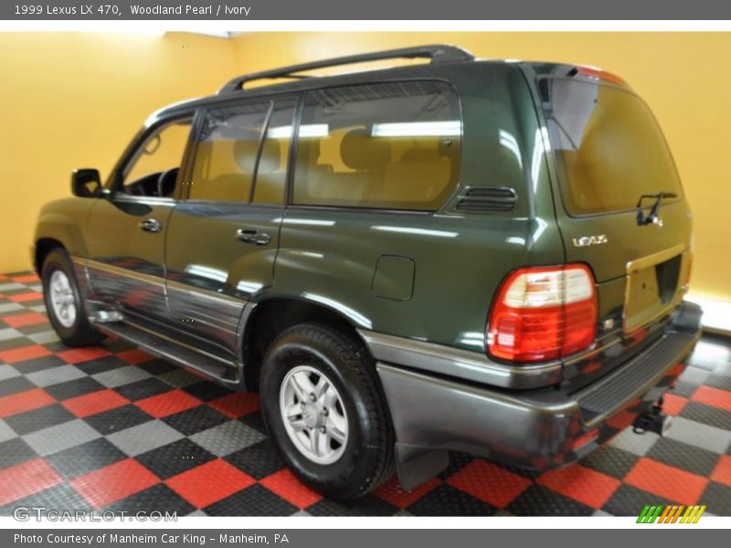 Woodland Pearl / Ivory 1999 Lexus LX 470