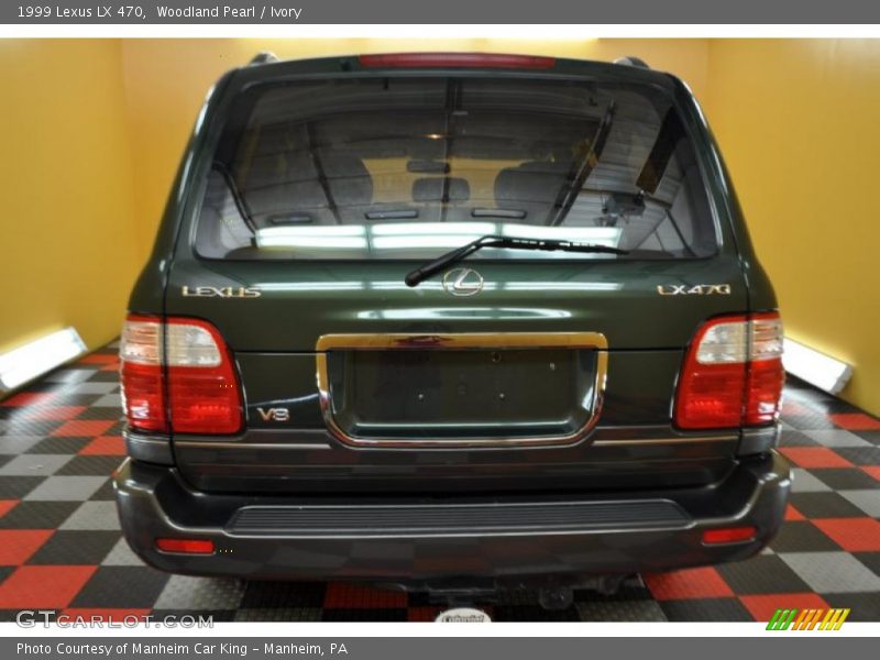 Woodland Pearl / Ivory 1999 Lexus LX 470