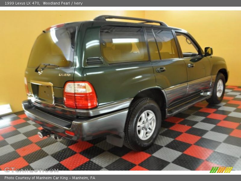Woodland Pearl / Ivory 1999 Lexus LX 470