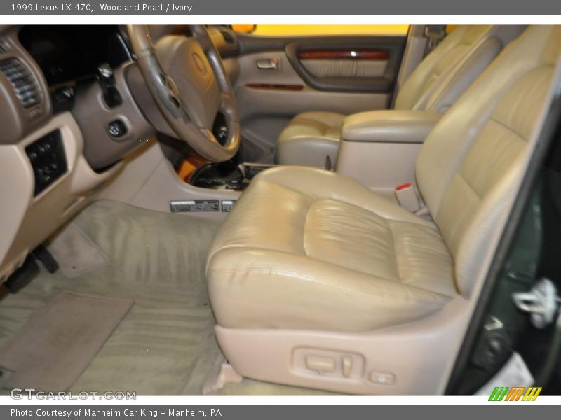 Woodland Pearl / Ivory 1999 Lexus LX 470