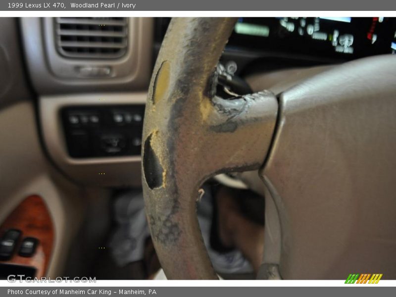Woodland Pearl / Ivory 1999 Lexus LX 470