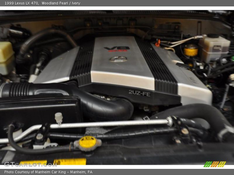 Woodland Pearl / Ivory 1999 Lexus LX 470