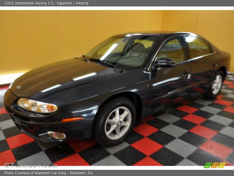 Sapphire / Neutral 2001 Oldsmobile Aurora 3.5