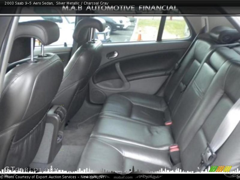 Silver Metallic / Charcoal Gray 2003 Saab 9-5 Aero Sedan
