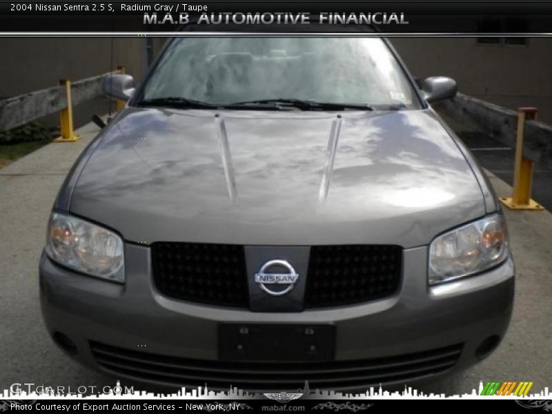 Radium Gray / Taupe 2004 Nissan Sentra 2.5 S