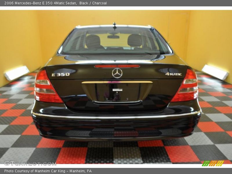Black / Charcoal 2006 Mercedes-Benz E 350 4Matic Sedan