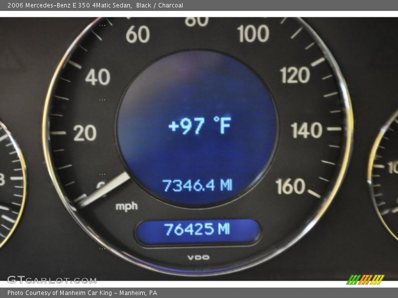 Black / Charcoal 2006 Mercedes-Benz E 350 4Matic Sedan