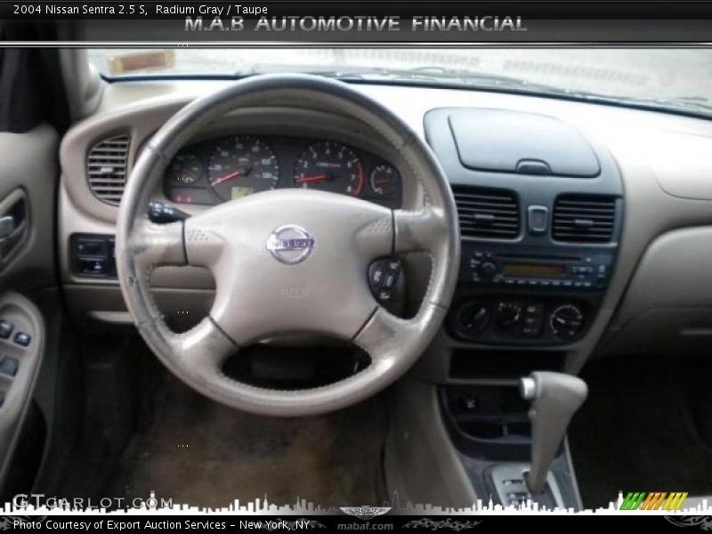 Radium Gray / Taupe 2004 Nissan Sentra 2.5 S