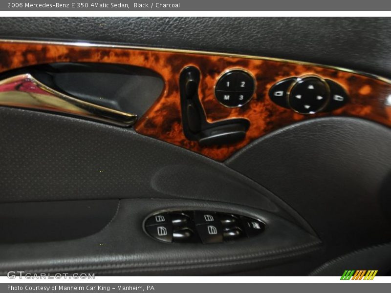 Black / Charcoal 2006 Mercedes-Benz E 350 4Matic Sedan