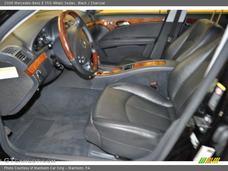 Black / Charcoal 2006 Mercedes-Benz E 350 4Matic Sedan