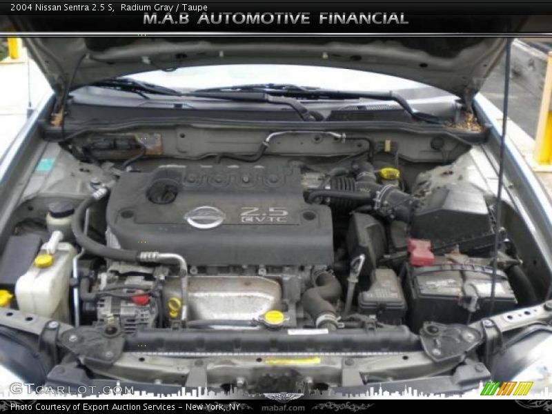Radium Gray / Taupe 2004 Nissan Sentra 2.5 S