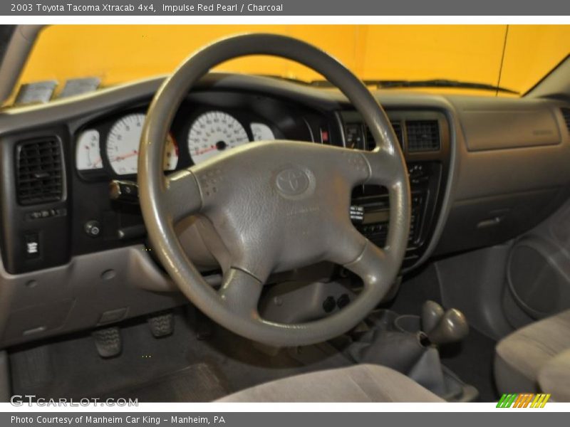 Impulse Red Pearl / Charcoal 2003 Toyota Tacoma Xtracab 4x4