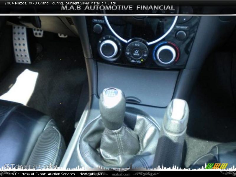 Sunlight Silver Metallic / Black 2004 Mazda RX-8 Grand Touring