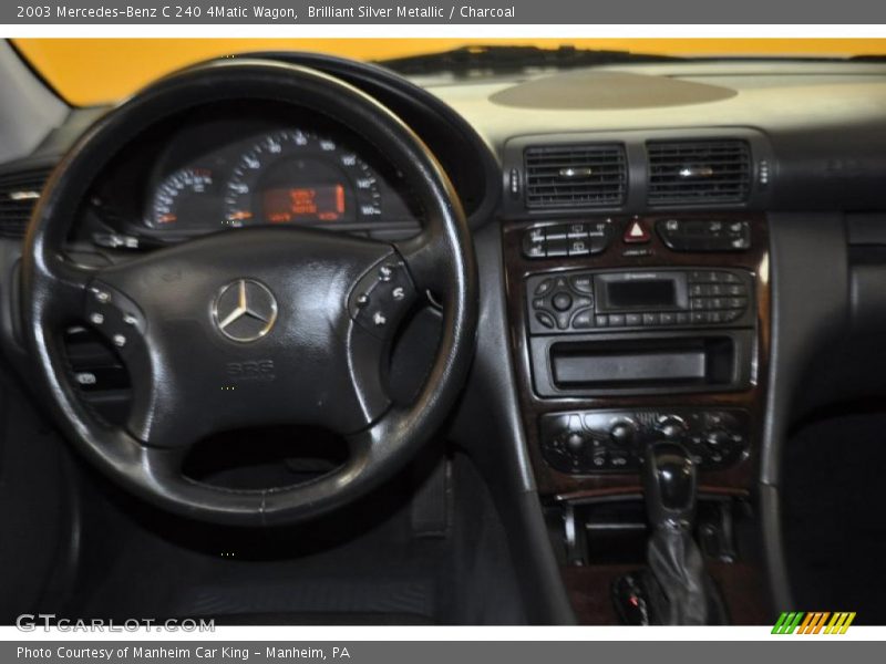 Brilliant Silver Metallic / Charcoal 2003 Mercedes-Benz C 240 4Matic Wagon