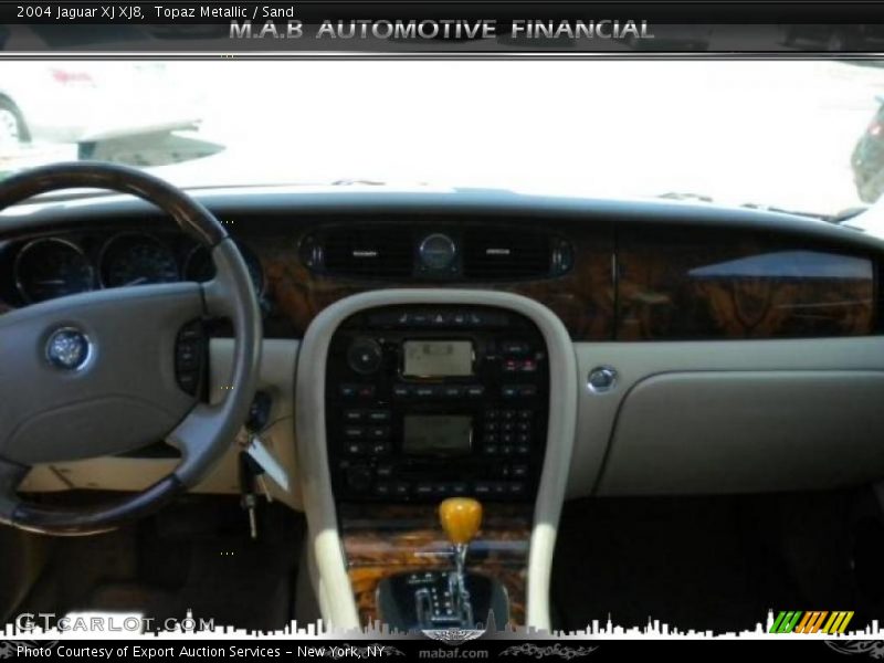 Topaz Metallic / Sand 2004 Jaguar XJ XJ8