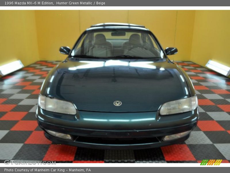 Hunter Green Metallic / Beige 1996 Mazda MX-6 M Edition
