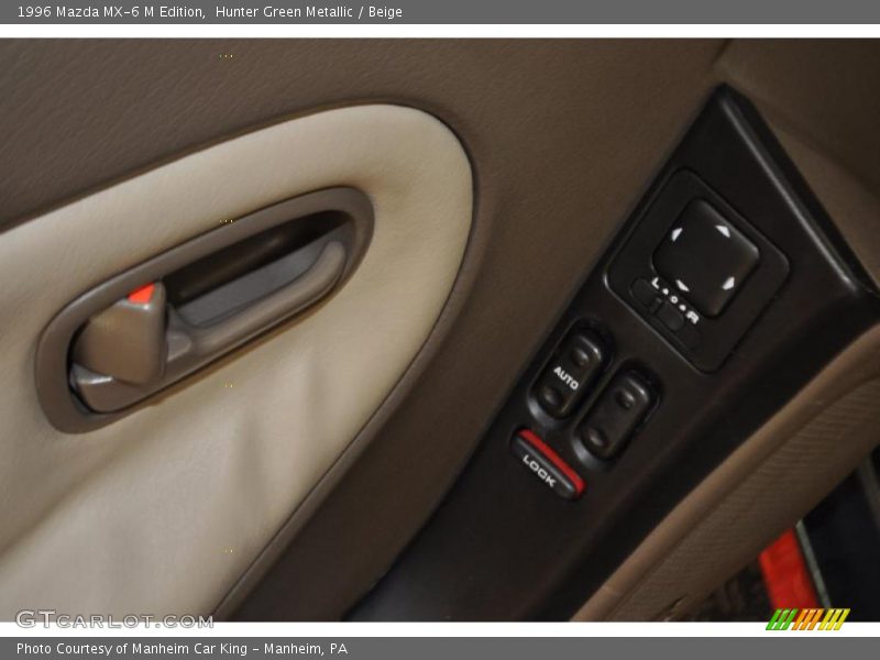 Hunter Green Metallic / Beige 1996 Mazda MX-6 M Edition