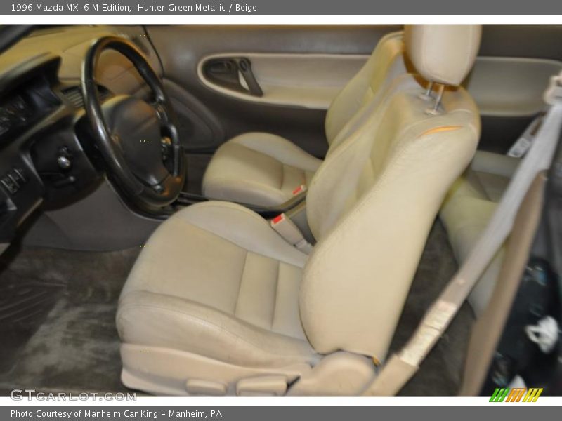 Hunter Green Metallic / Beige 1996 Mazda MX-6 M Edition