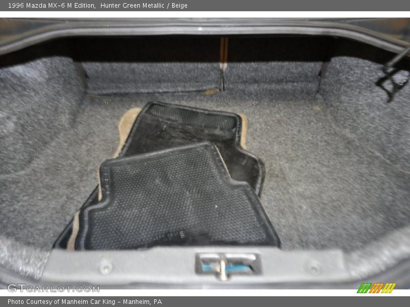 Hunter Green Metallic / Beige 1996 Mazda MX-6 M Edition