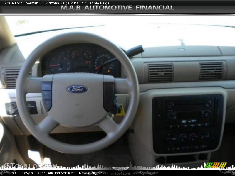 Arizona Beige Metallic / Pebble Beige 2004 Ford Freestar SE