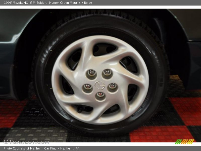 Hunter Green Metallic / Beige 1996 Mazda MX-6 M Edition