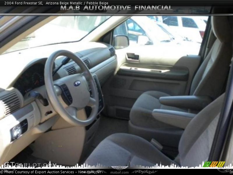 Arizona Beige Metallic / Pebble Beige 2004 Ford Freestar SE