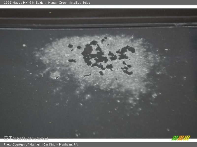 Hunter Green Metallic / Beige 1996 Mazda MX-6 M Edition