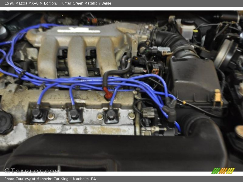 Hunter Green Metallic / Beige 1996 Mazda MX-6 M Edition