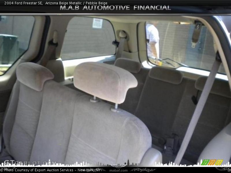 Arizona Beige Metallic / Pebble Beige 2004 Ford Freestar SE