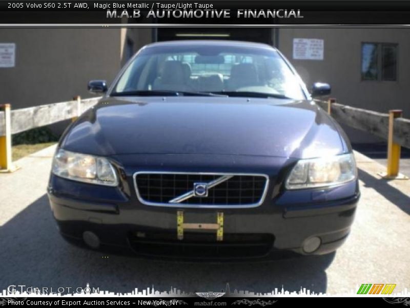 Magic Blue Metallic / Taupe/Light Taupe 2005 Volvo S60 2.5T AWD