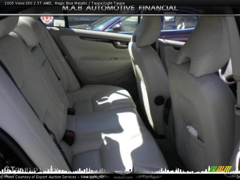 Magic Blue Metallic / Taupe/Light Taupe 2005 Volvo S60 2.5T AWD