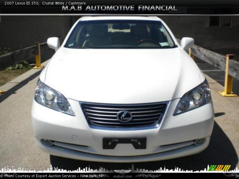Crystal White / Cashmere 2007 Lexus ES 350