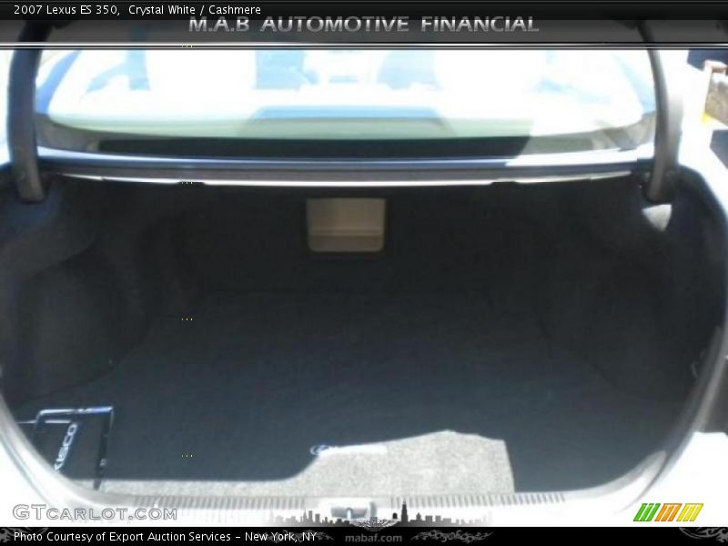 Crystal White / Cashmere 2007 Lexus ES 350