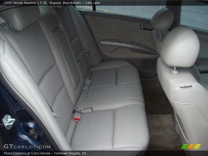 Majestic Blue Metallic / Cafe Latte 2005 Nissan Maxima 3.5 SE