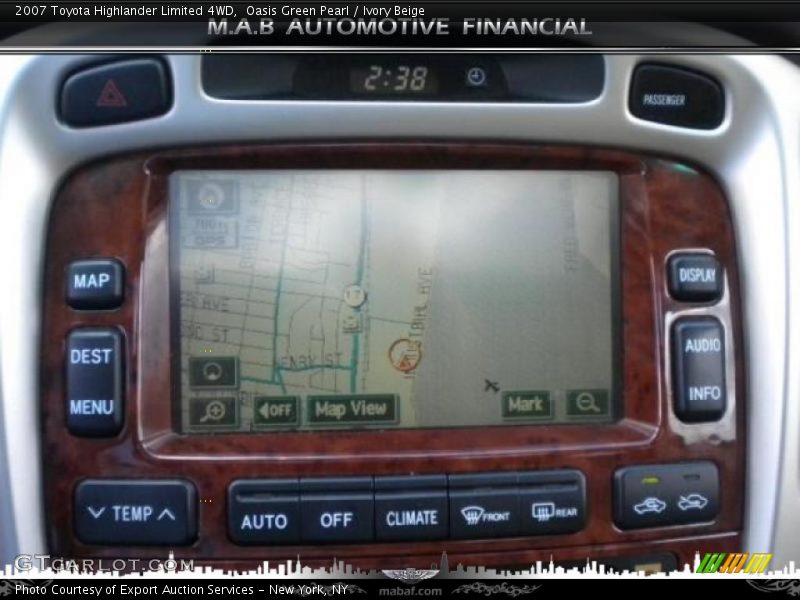 Oasis Green Pearl / Ivory Beige 2007 Toyota Highlander Limited 4WD