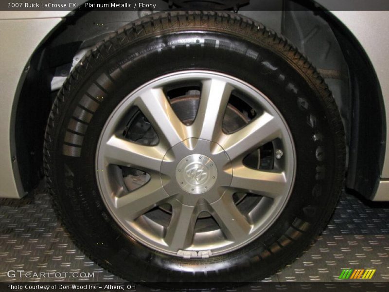 Platinum Metallic / Ebony 2007 Buick LaCrosse CXL