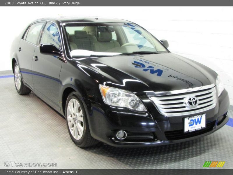 Black / Ivory Beige 2008 Toyota Avalon XLS