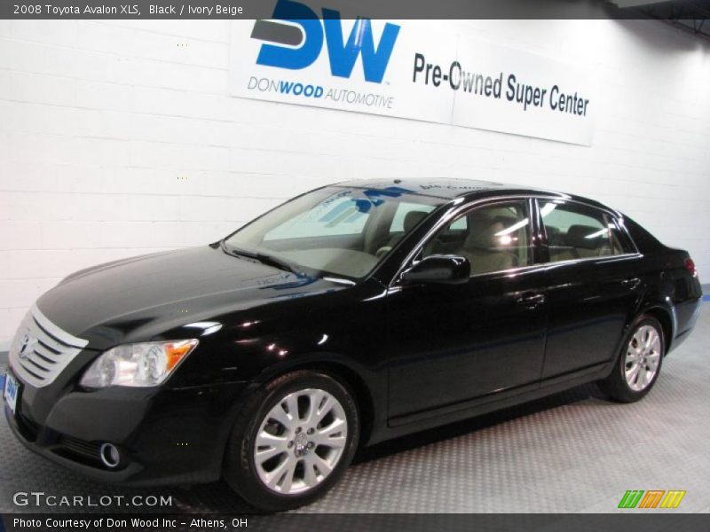 Black / Ivory Beige 2008 Toyota Avalon XLS