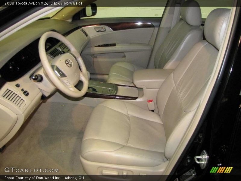 Black / Ivory Beige 2008 Toyota Avalon XLS