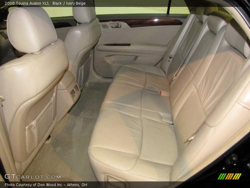 Black / Ivory Beige 2008 Toyota Avalon XLS