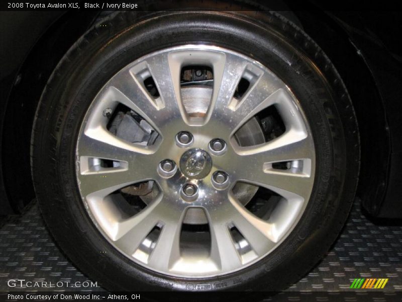 Black / Ivory Beige 2008 Toyota Avalon XLS